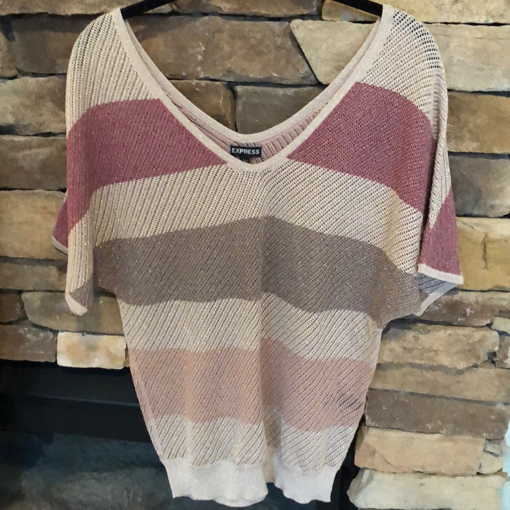 Express V Neck Top